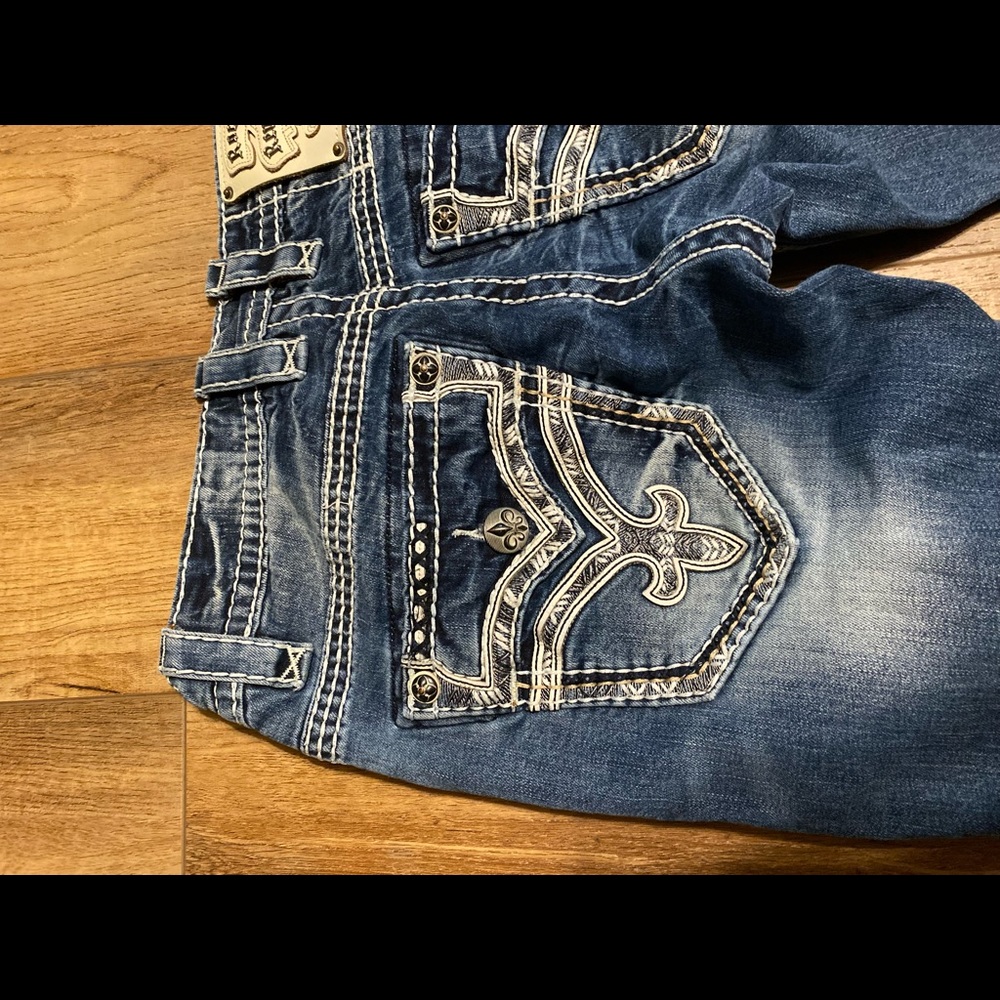 Rock revival “Mikael” slim boot cut jeans.